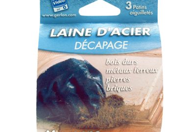 Laine D'Acier Moyenne Gerlon - Boîte 500g Pour Lustrage, Patine Et Polissage